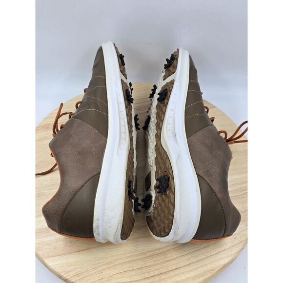 FootJoy Men's Contour Series Casual Golf Shoes Brown/Orange Sz 13M 54054 - Picture 7 of 11